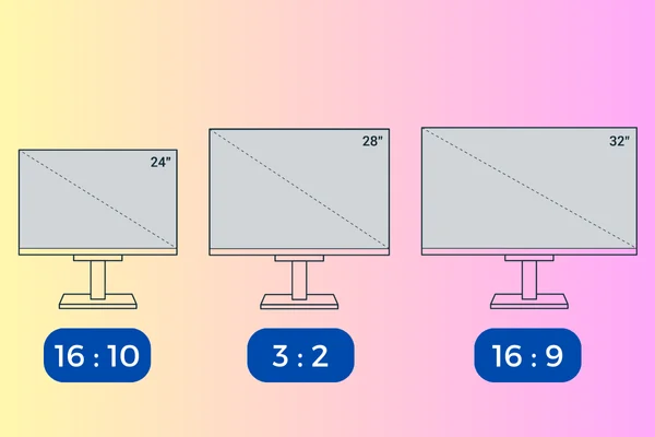 Computer Monitor Sizes Charts Comparisons Dimensions Computer Monitor Sizes Charts Comparisons Dimensions