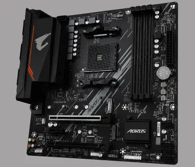 Gigabyte B550M AORUS ELITE cooling system