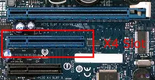 PCIe x4 slot