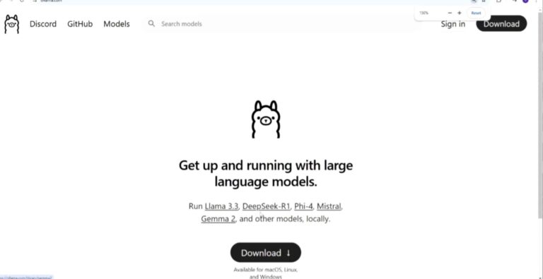 How to run lcal LLM on laptop