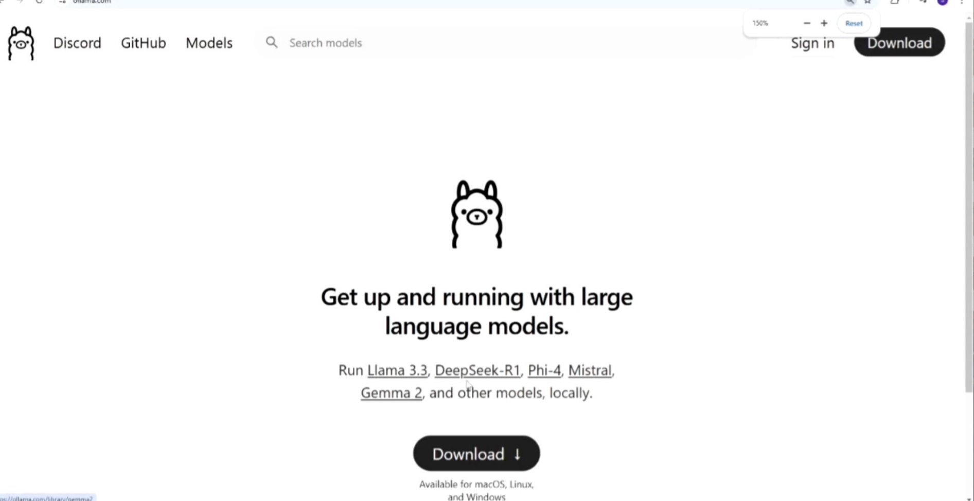 How to run lcal LLM on laptop