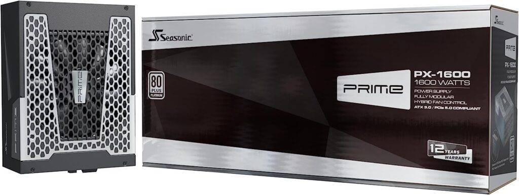 Best Performance PSUs For i9-14900K and RTX 5090 - 2025 6 Seasonic PRIME PX-1600 - 1600W