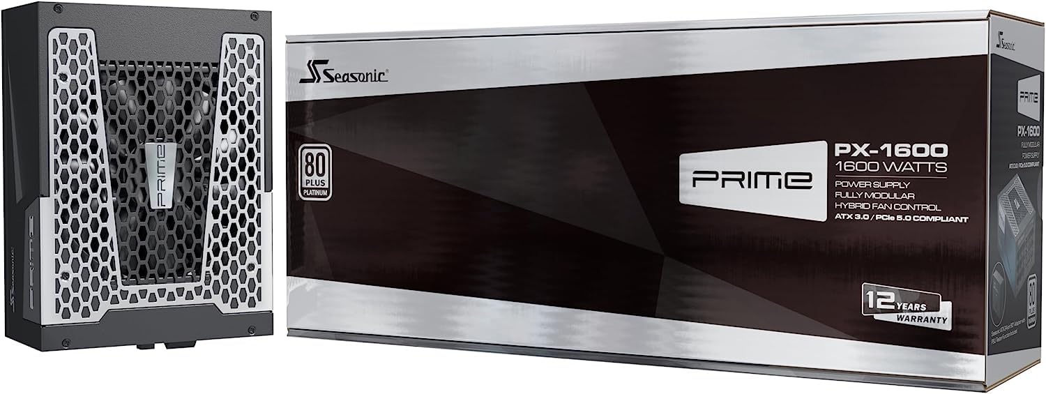 Best Performance PSUs For i9-14900K and RTX 5090 - 2025 3 Seasonic PRIME PX-1600