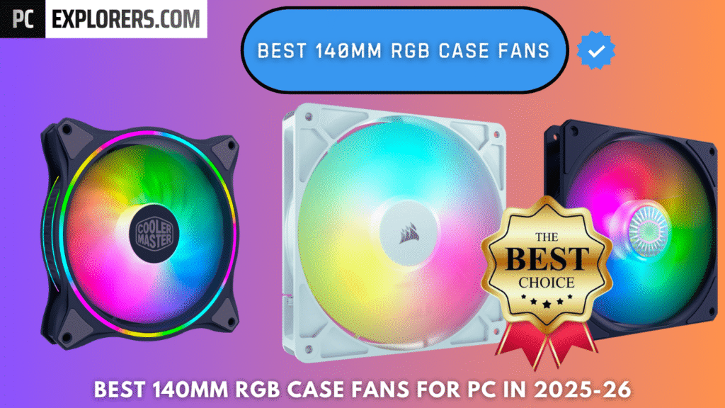 BEST 140mm RGB CASE FANS FOR PC IN 2025-26