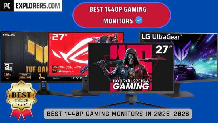 best 1440P Gaming MoNITORS IN 2025-26