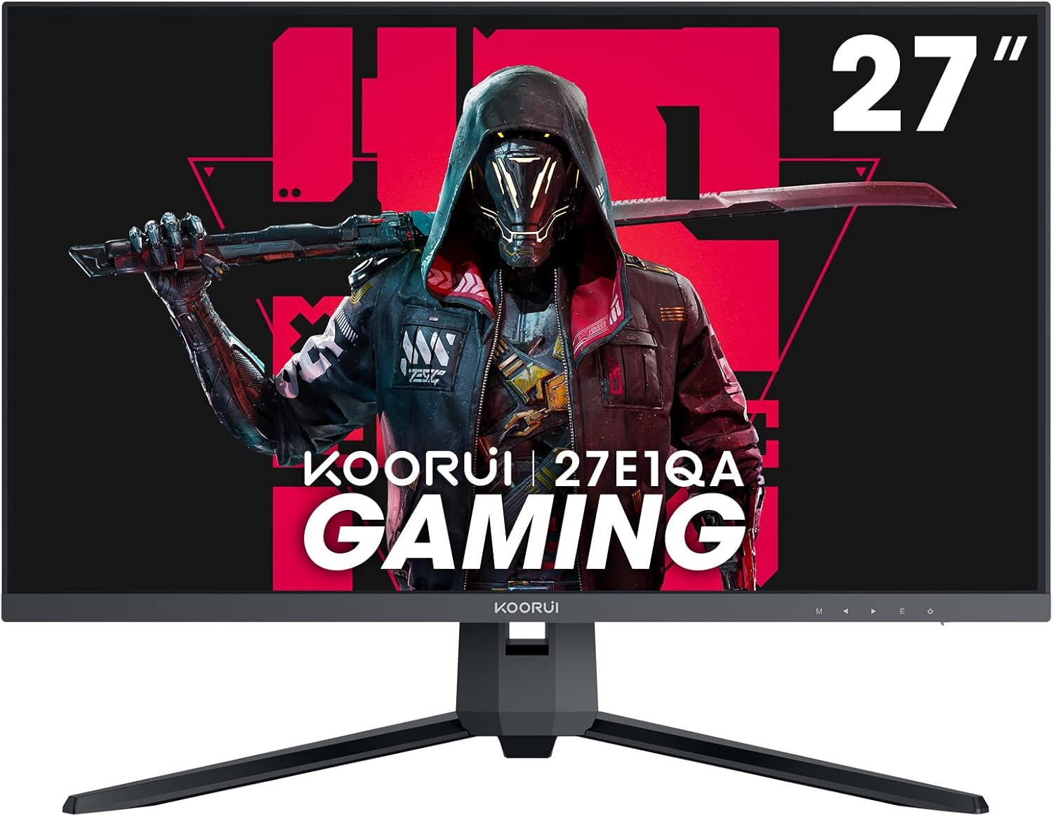 KOORUI 27" Gaming Monitor, 200Hz 1ms Fast IPS, WQHD (2560 x 1440p) HDR 400 DisplaY