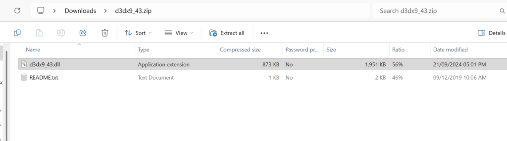 D3DX9_43.DLL & XINPUT1_3.DLL Missing Fix (Win 7 → 11) 2 D3DX9_43.DLL & XINPUT1_3.DLL Missing Fix (Win 7 → 11)