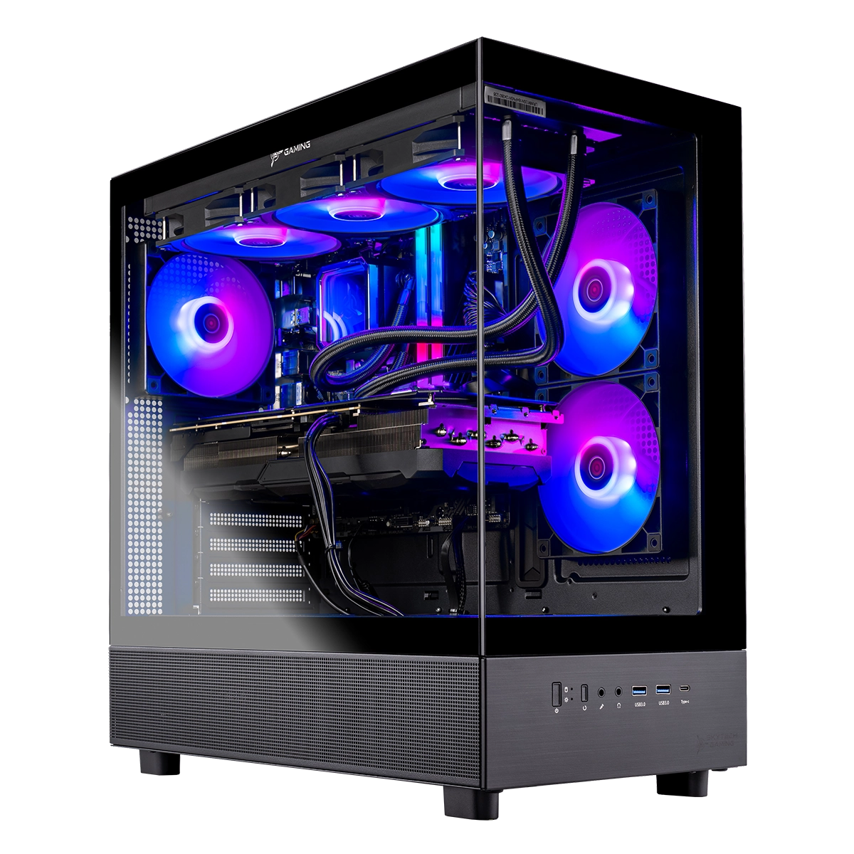 Skytech Gaming Azure 3 Desktop PC, Ryzen 7 7800X3D 4.2 GHz (5GHz Turbo), NVIDIA RTX 5060 Ti 16GB