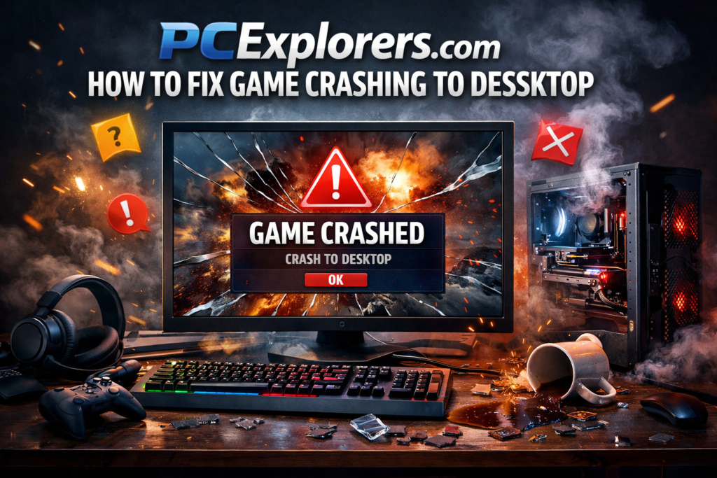 how to fix game crashing to desktop