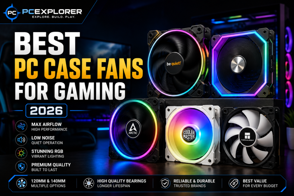 Best ARGB Case Fans For Gaming PC 2026